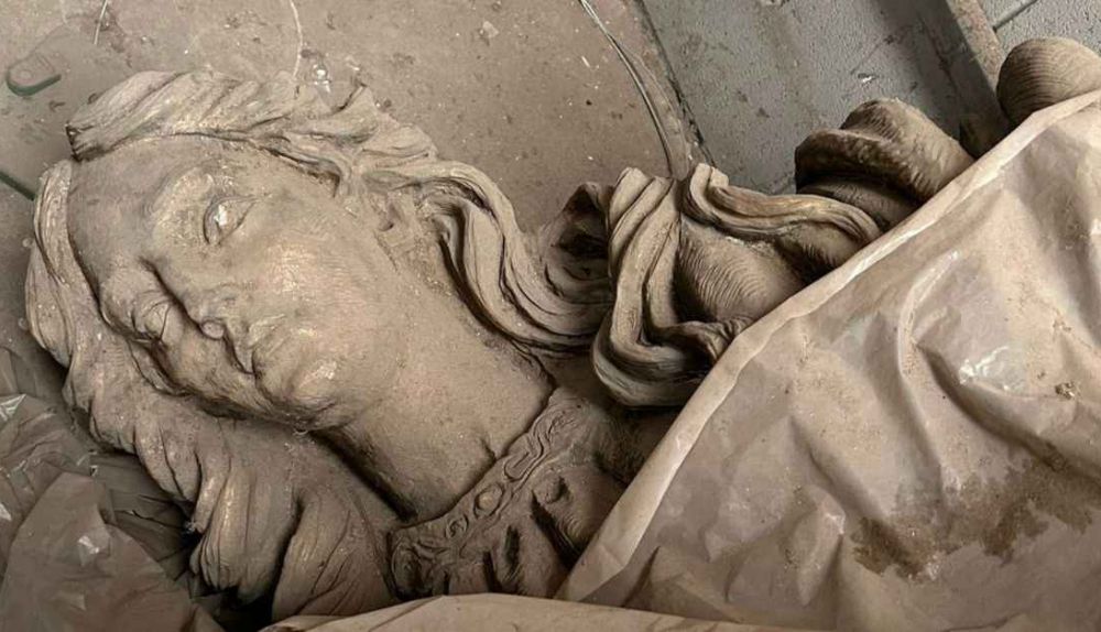 La Virgen de la Inmaculada, arrumbada durante años en dependencias municipales.
