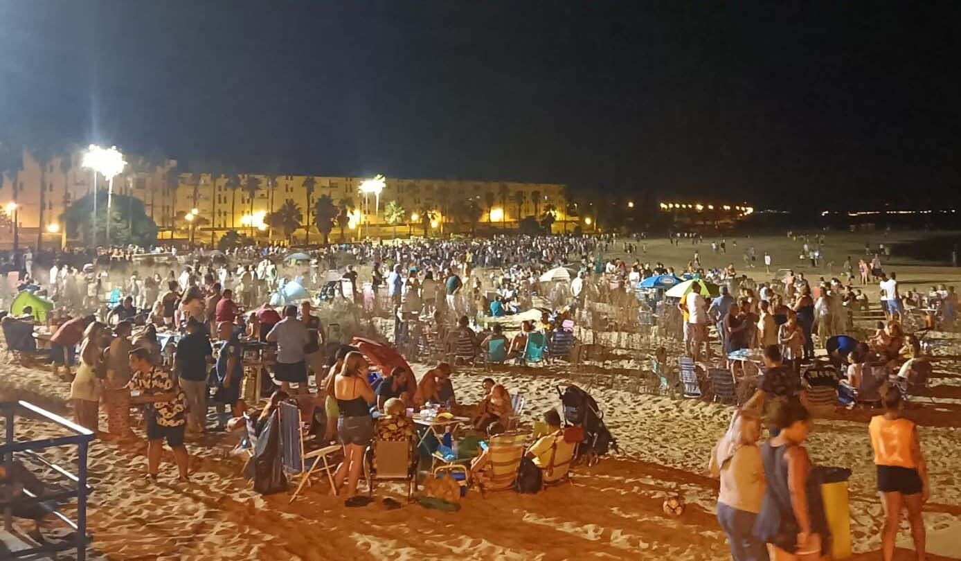 Chistorrada popular en Puerto Real, en una edición anterior.