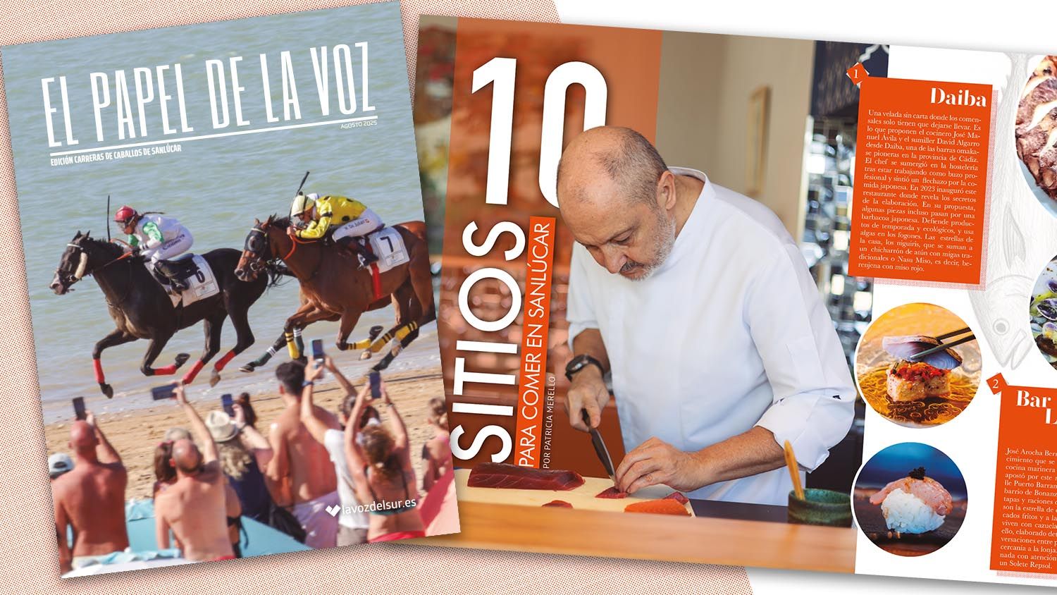 El nuevo número de 'El Papel de La Voz', edición Carreras de caballos de Sanlúcar 2025.
