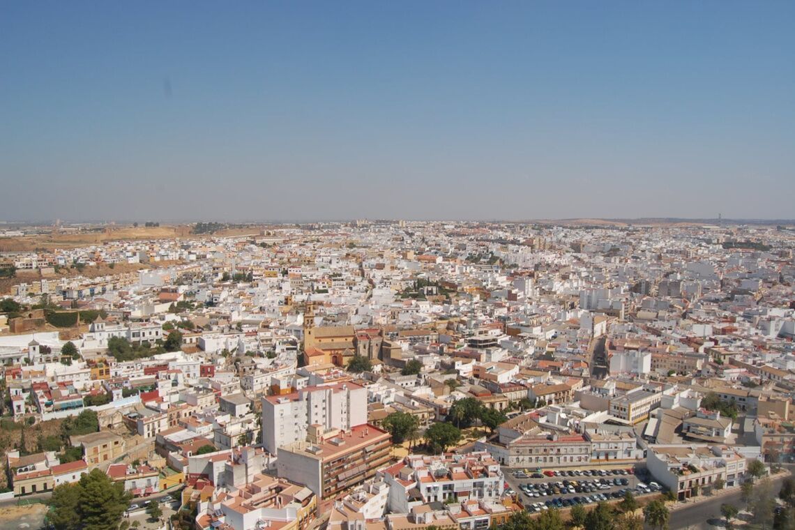 Vista general de Alcalá de Guadaíra.