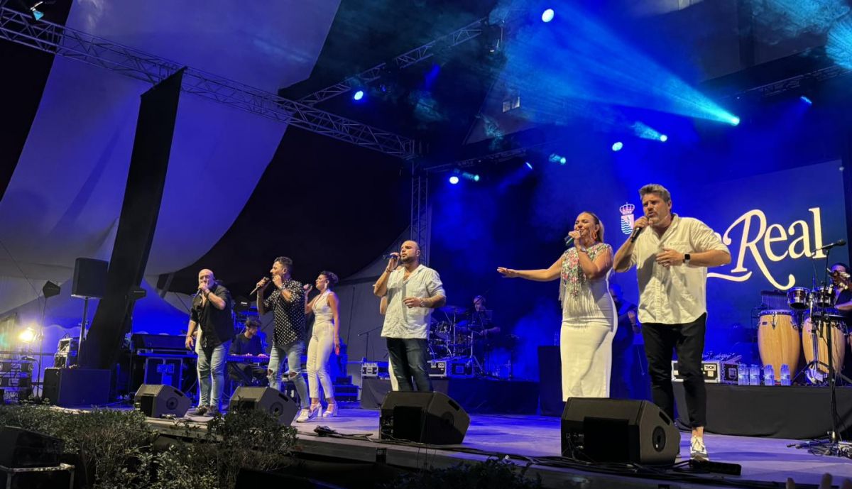 Una actuación el pasado año en la Feria de Guadalcacín.