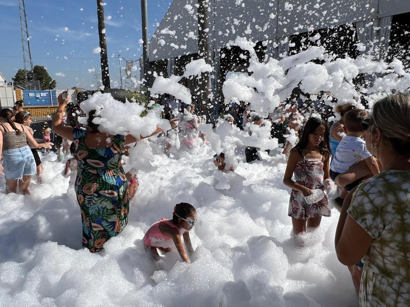 Un plan para toda la familia el pasado año en la Feria de Guadalcacín.