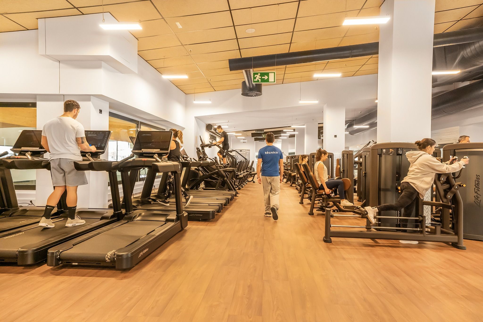Imagen de archivo de un gimnasio. La Junta anuncia deducciones.