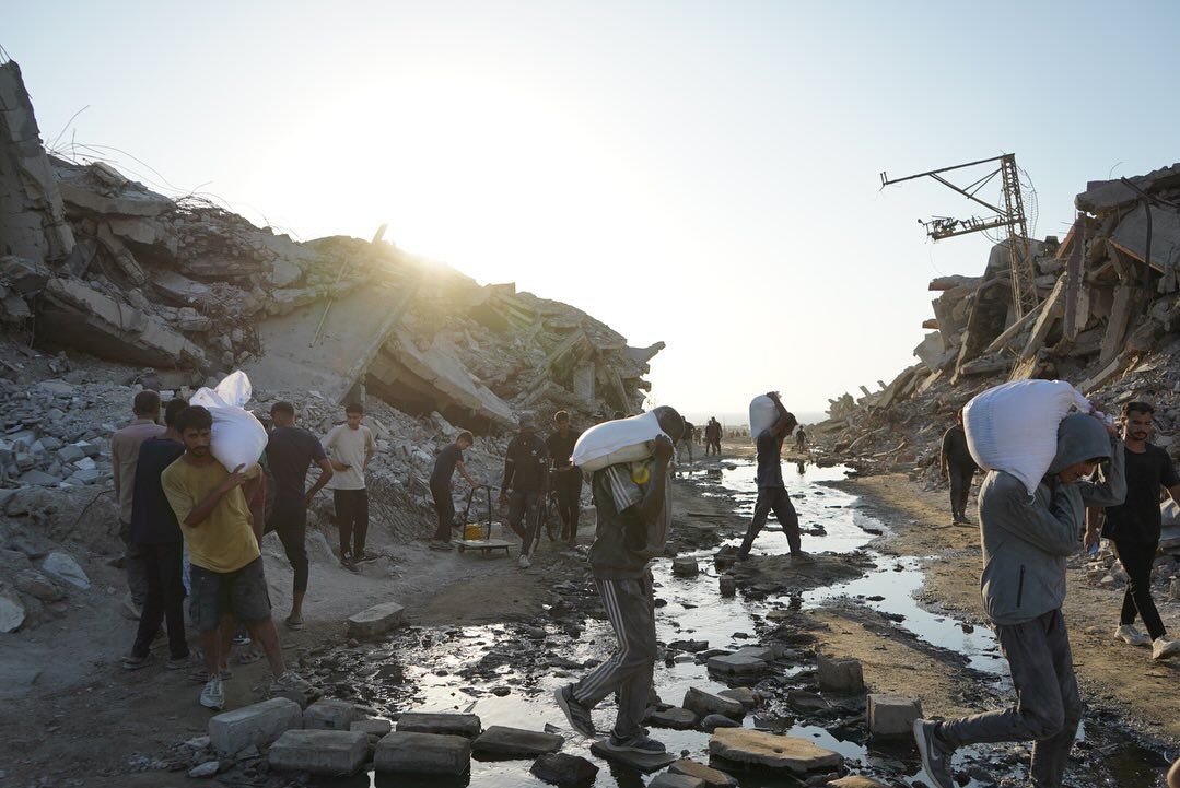 Las huellas de la destrucción en Gaza, tras el genocidio que lleva meses impulsando Israel.