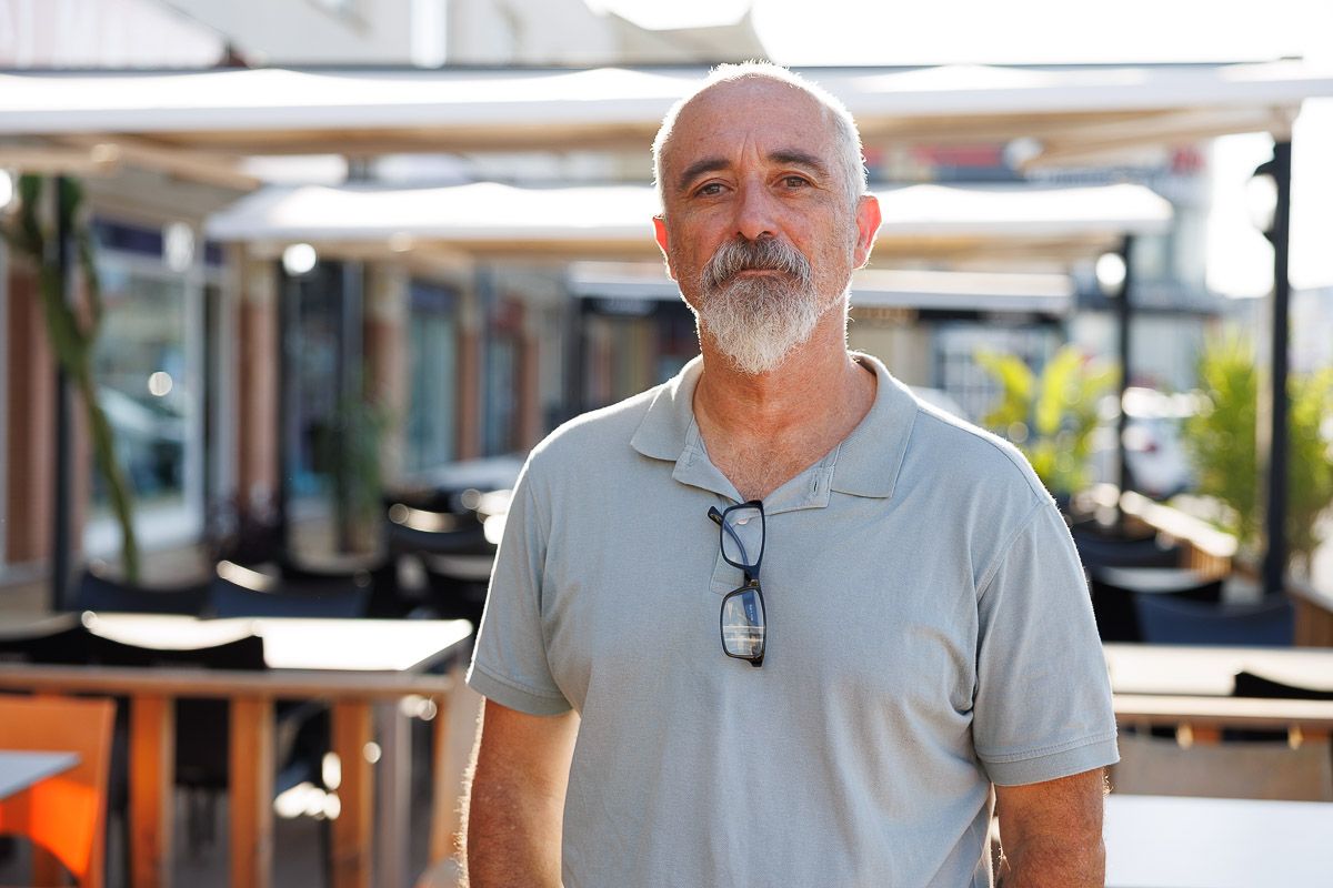 Víctor Carrasco, líder de AUGC en Cádiz, atiende a lavozdelsur.es.