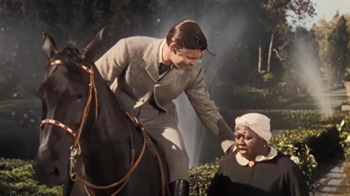 Una escena de 'Lo que el viento se llevó'
