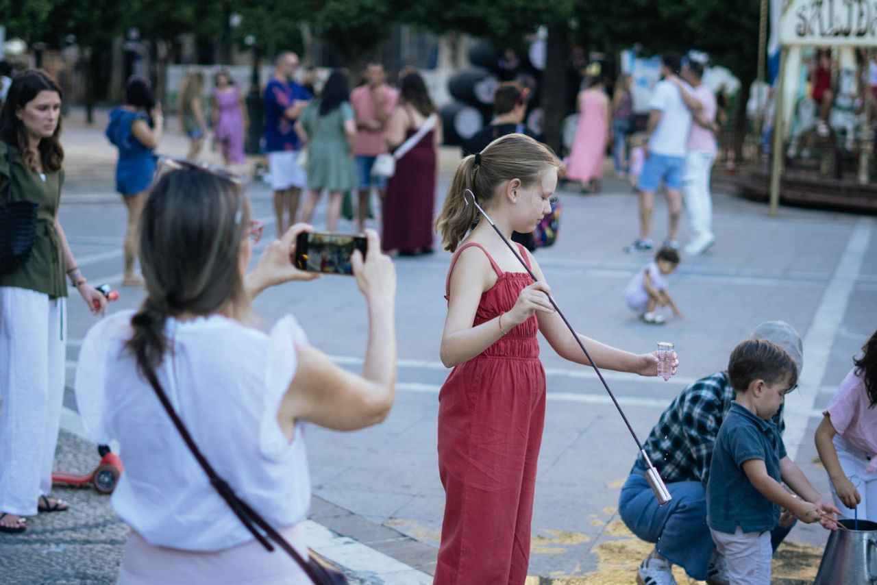 Una imagen del Concurso Infantil de Venencia.