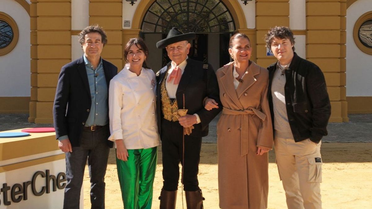 El jurado de MasterChef con Álvaro Domecq.