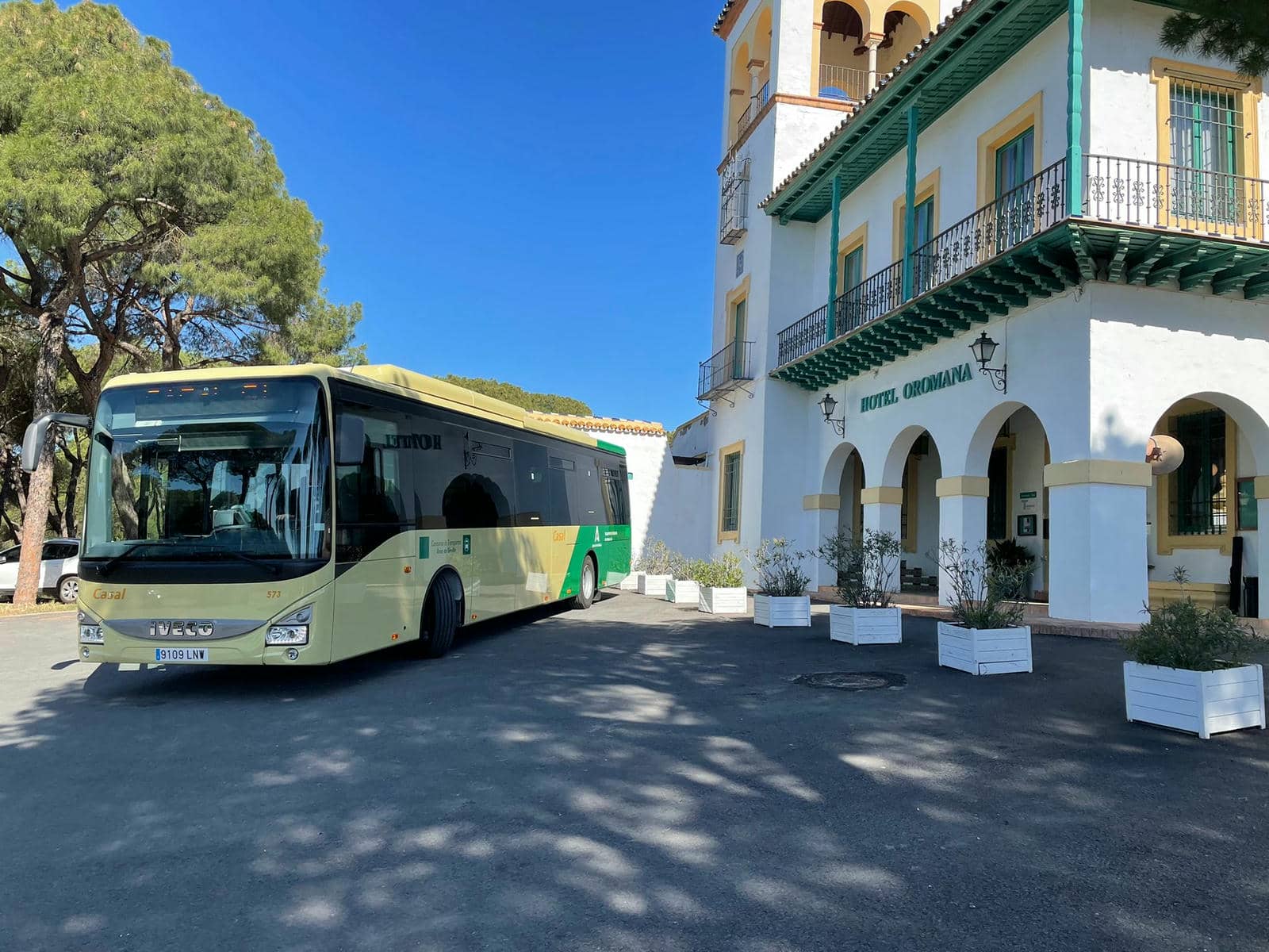 Un autobús del Consorcio de Transportes de Sevilla.