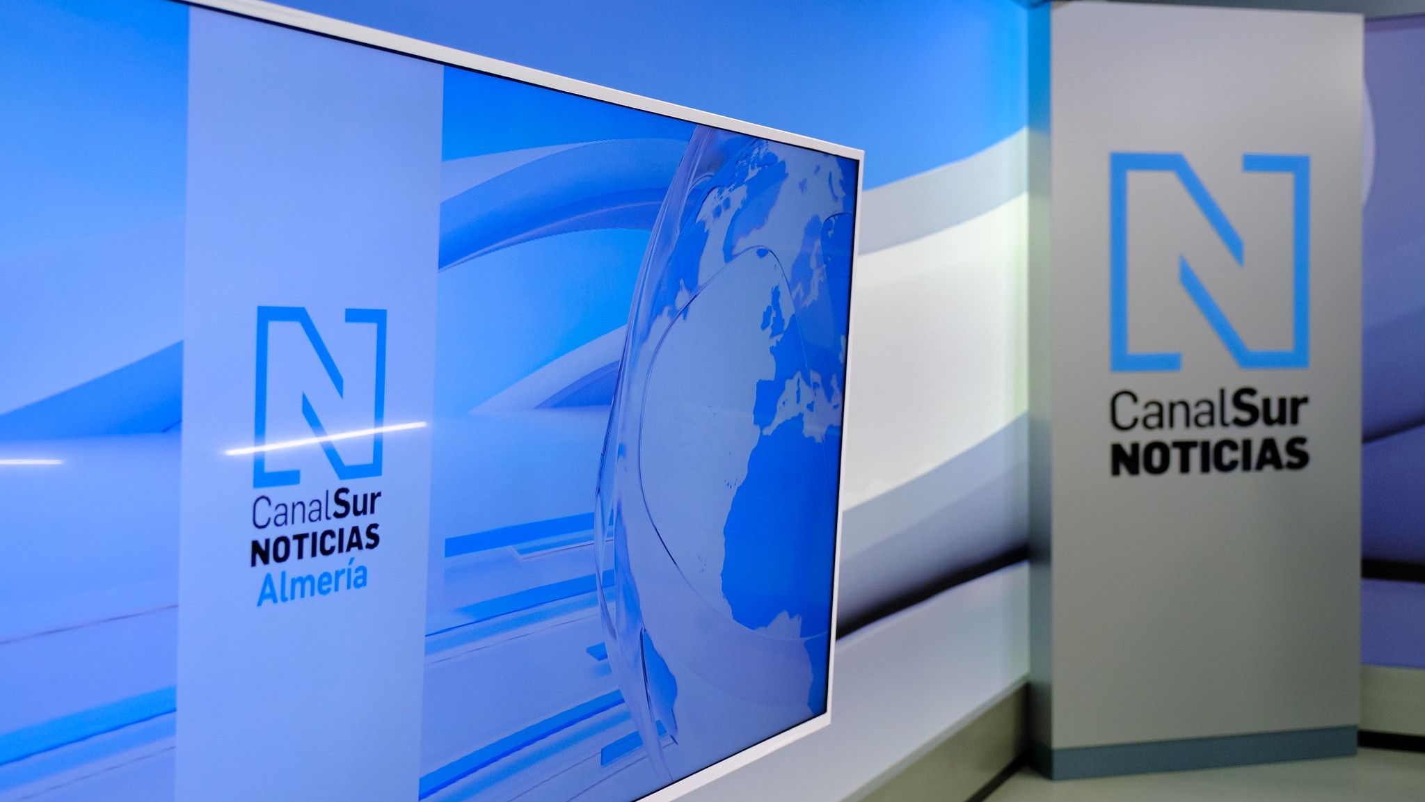 Un plató de Canal Sur.