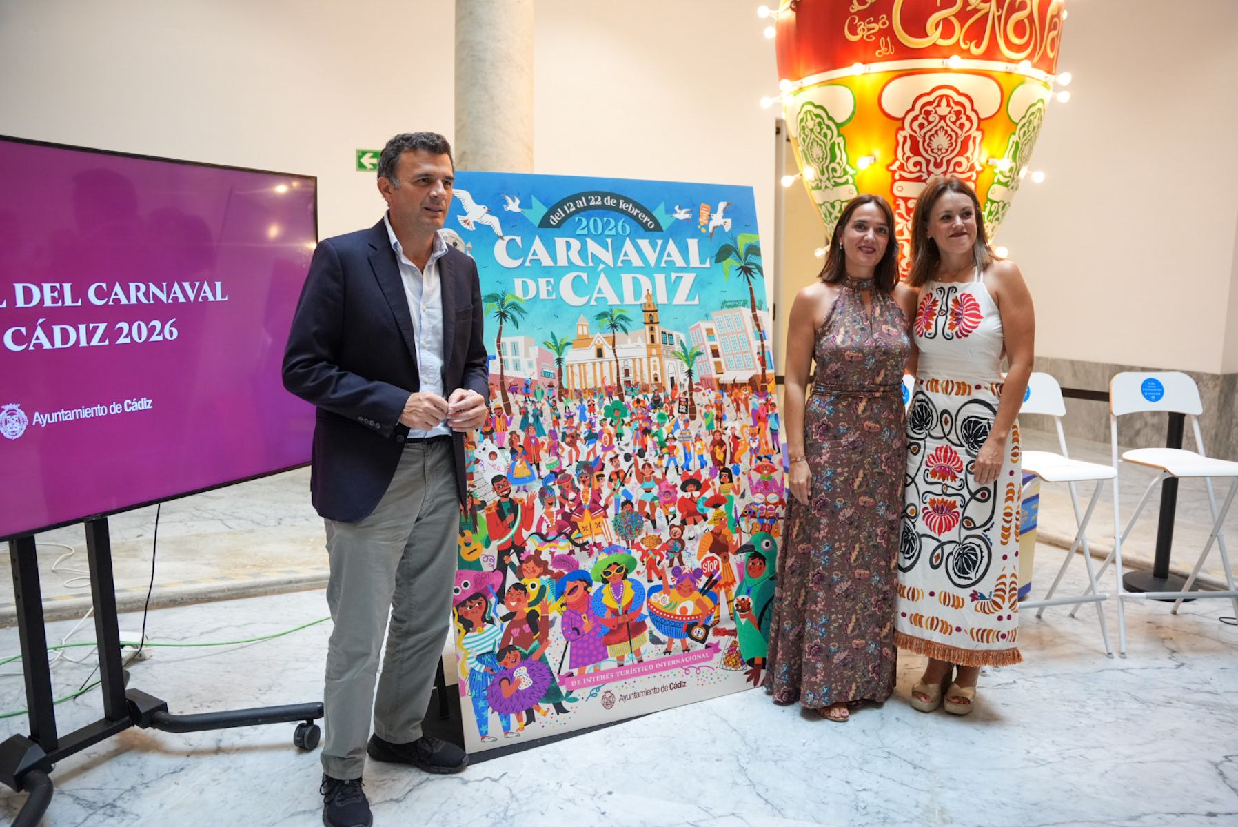 Presentación del cartel del Carnaval de Cádiz 2026