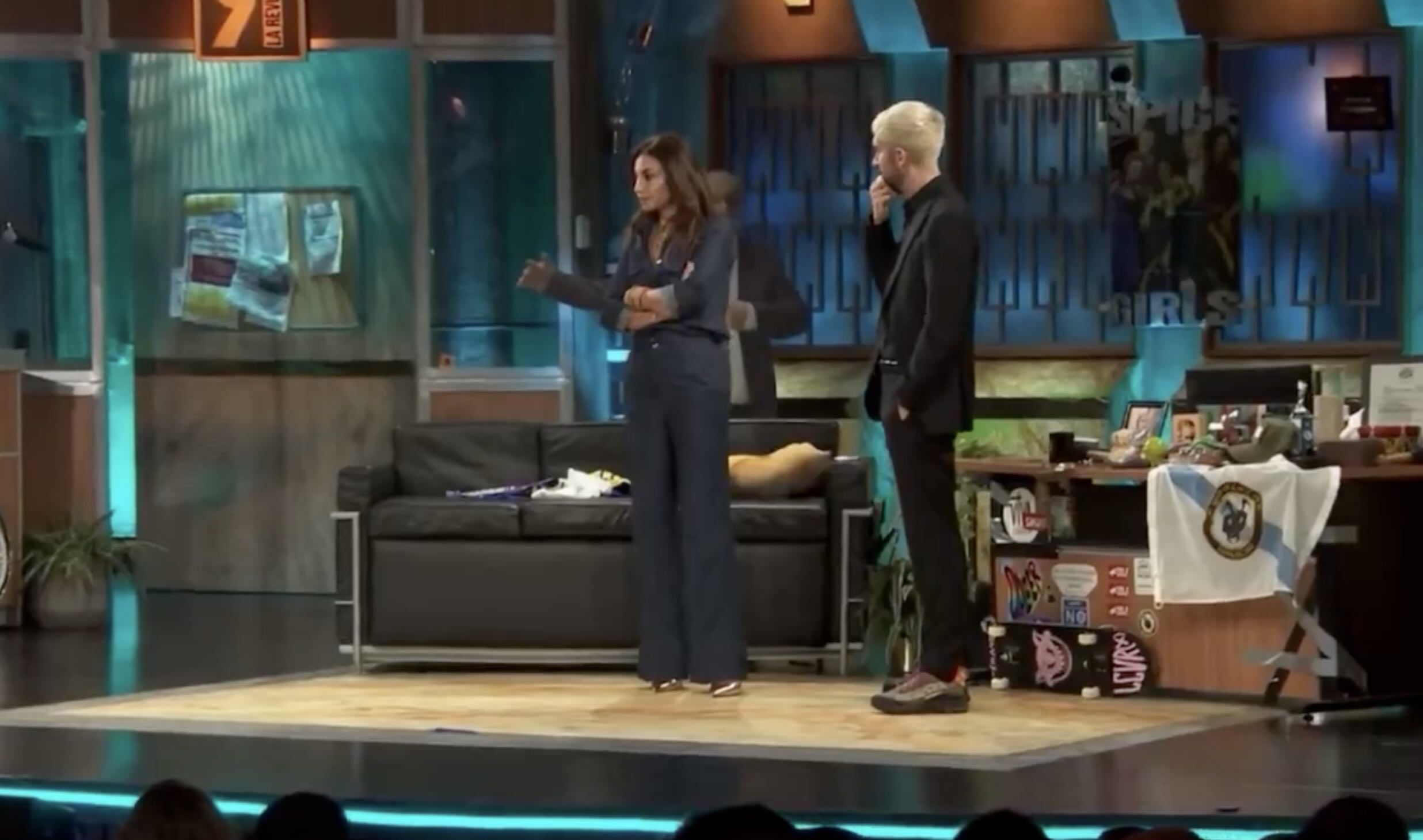 David Broncano y Mariló Montero, este pasado martes en 'La Revuelta'.