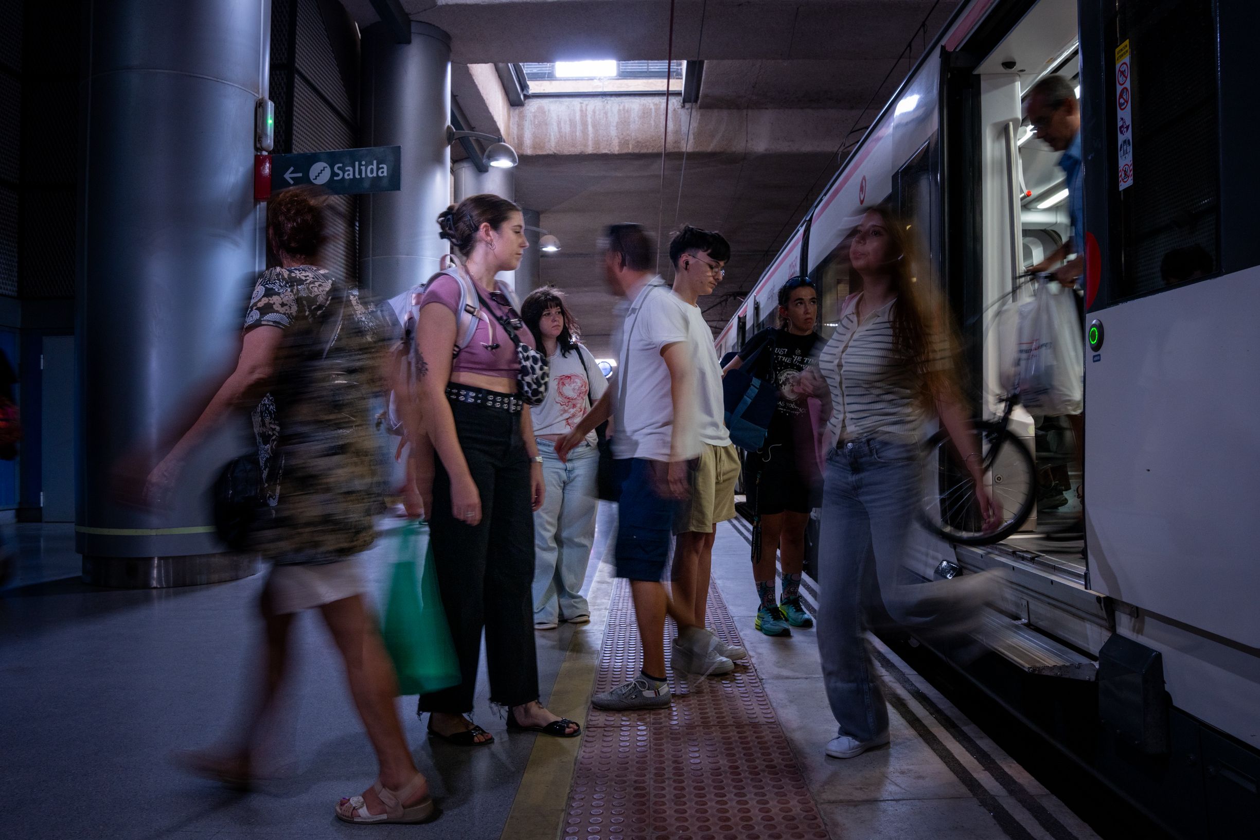 María, una de las docentes que ha experimentado lo que supone vivir en una ciudad distinta cada año.