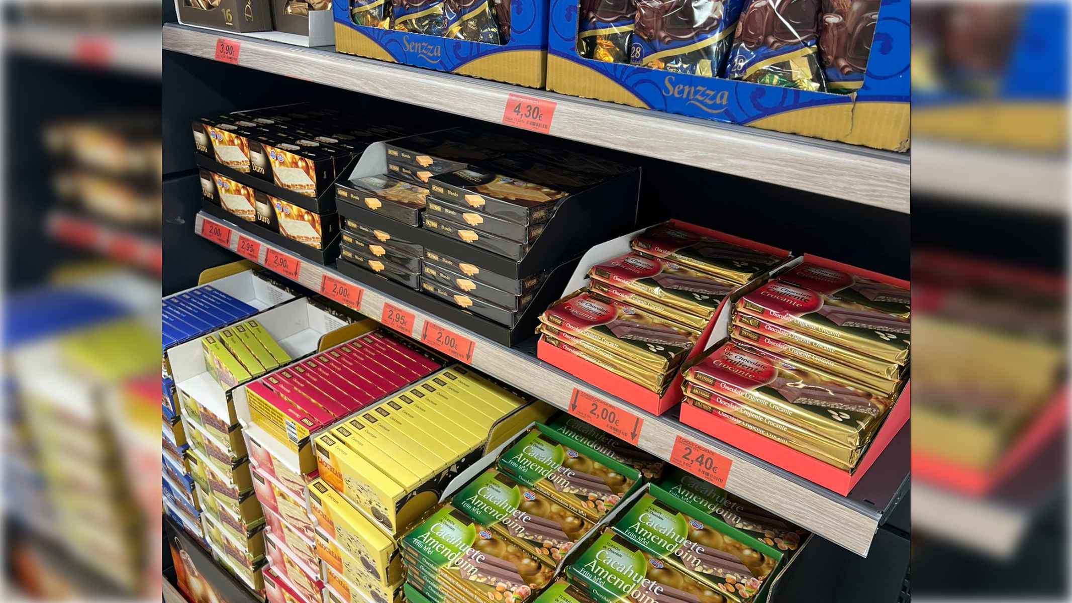 Turrones en Mercadona.