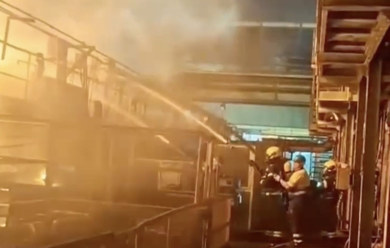 Fuego en Acerinox.