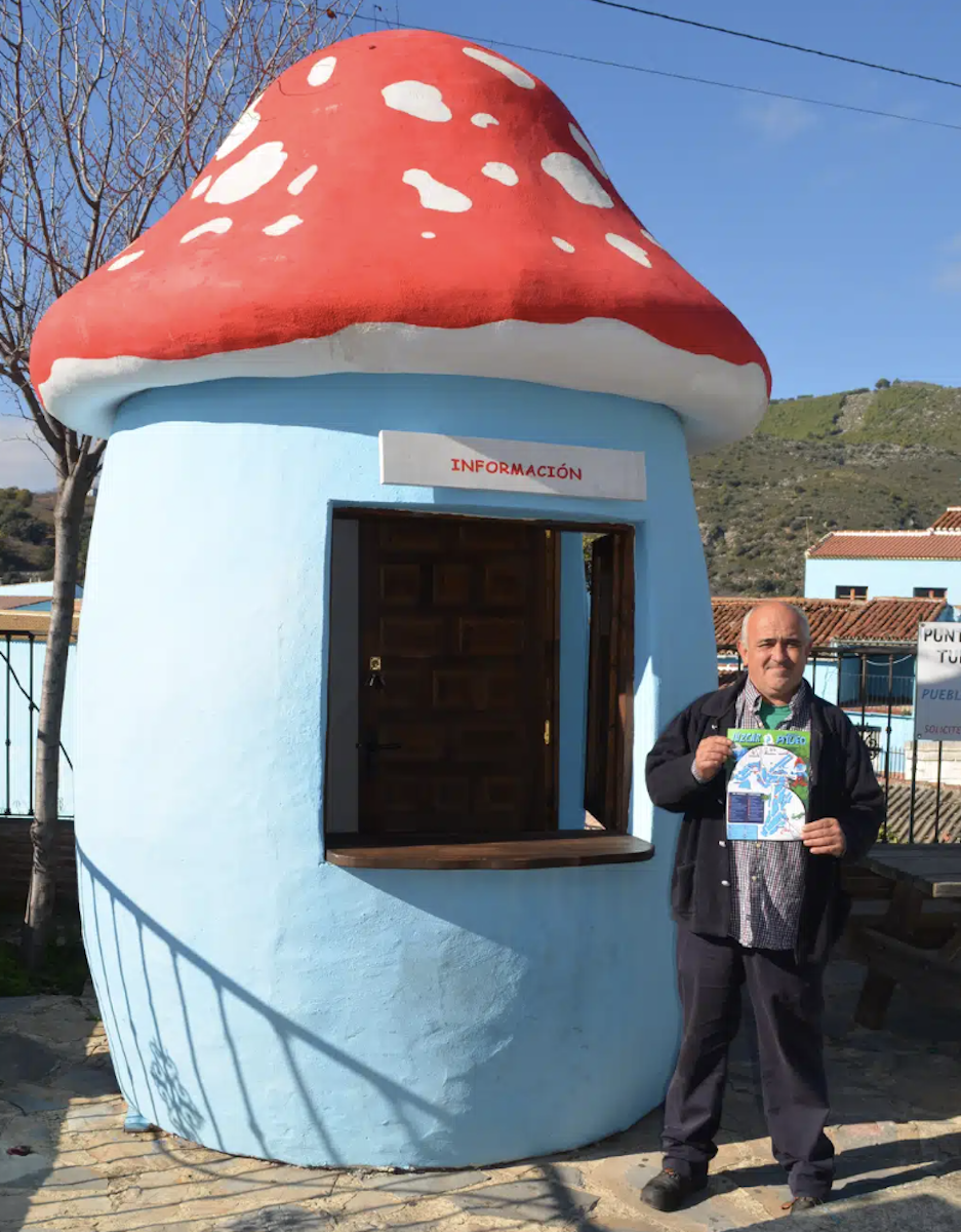 Punto de información de Júzcar.