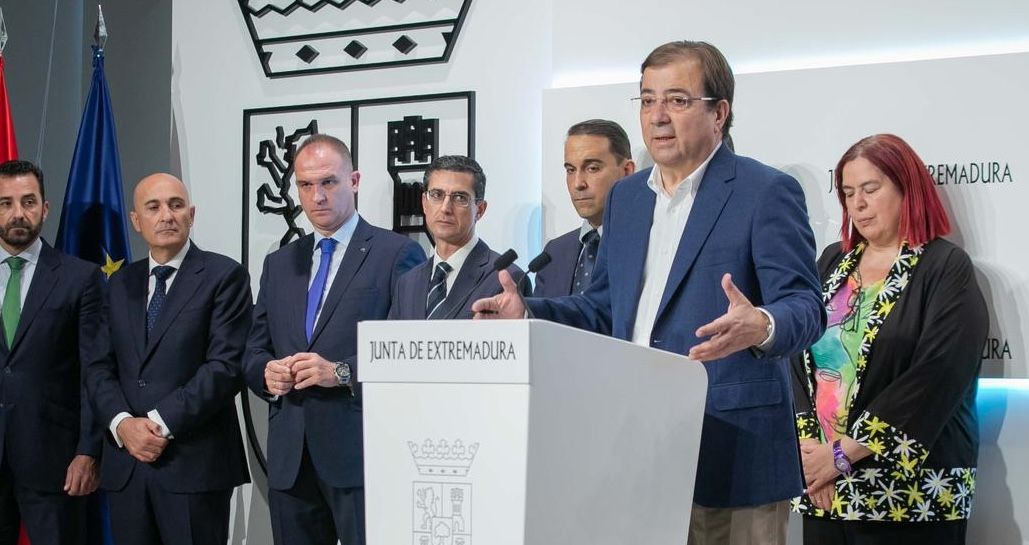 Guillermo Fernández Vara, en su última etapa como presidente de Extremadura.