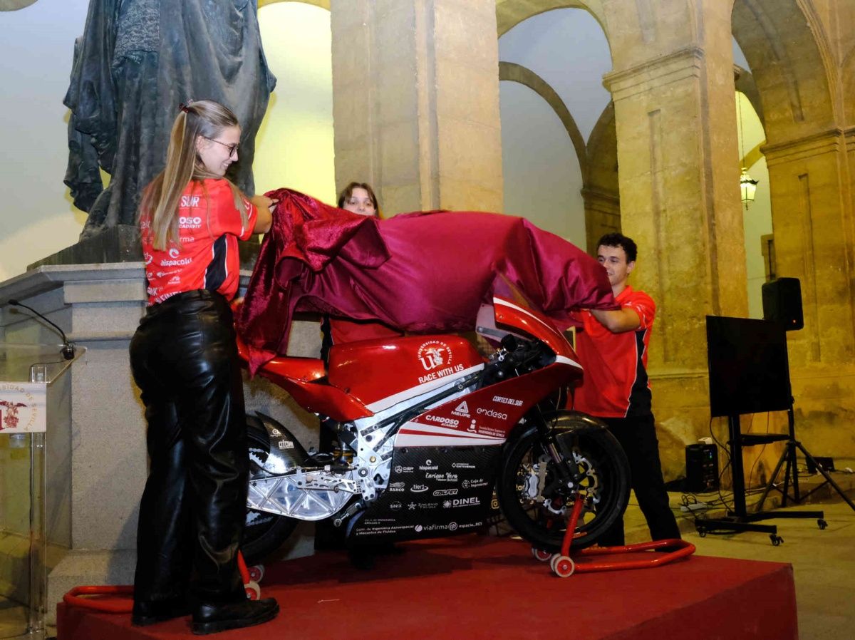 La moto eléctrica de eUSRacing.