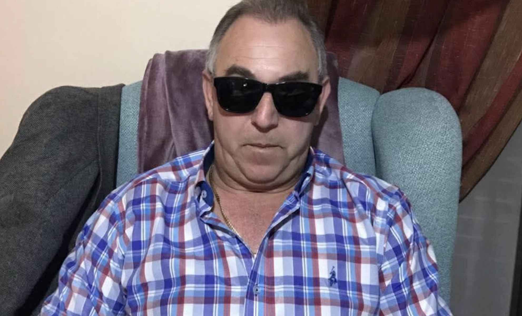 Una imagen de Ambrosio, el querido cuponero de Ubrique.