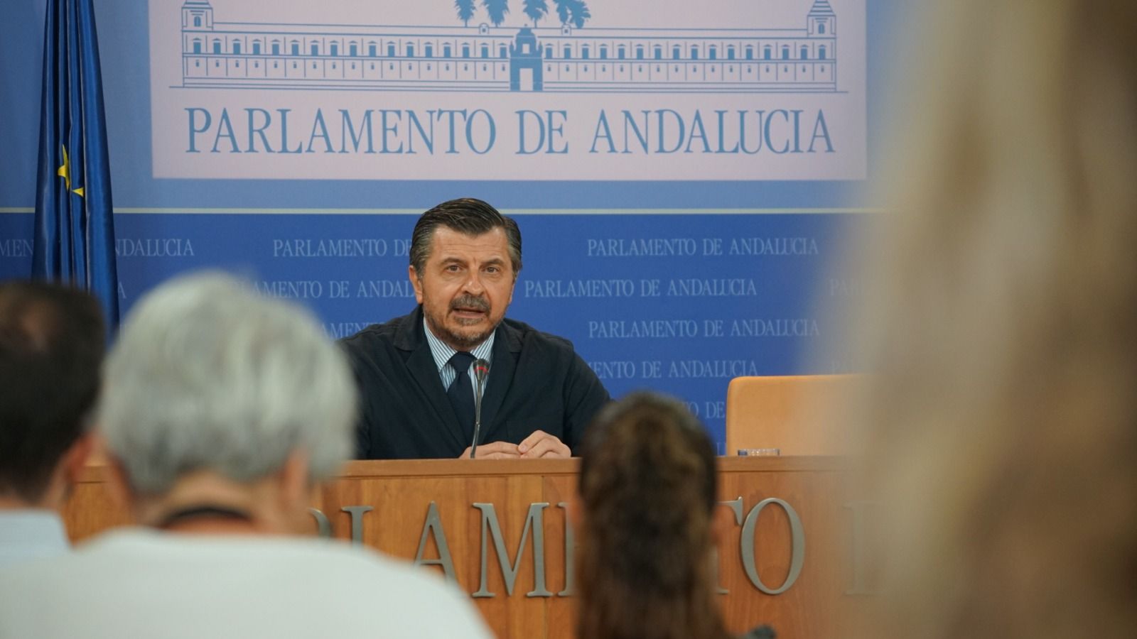 El popular Toni Martín, en rueda de prensa este miércoles.