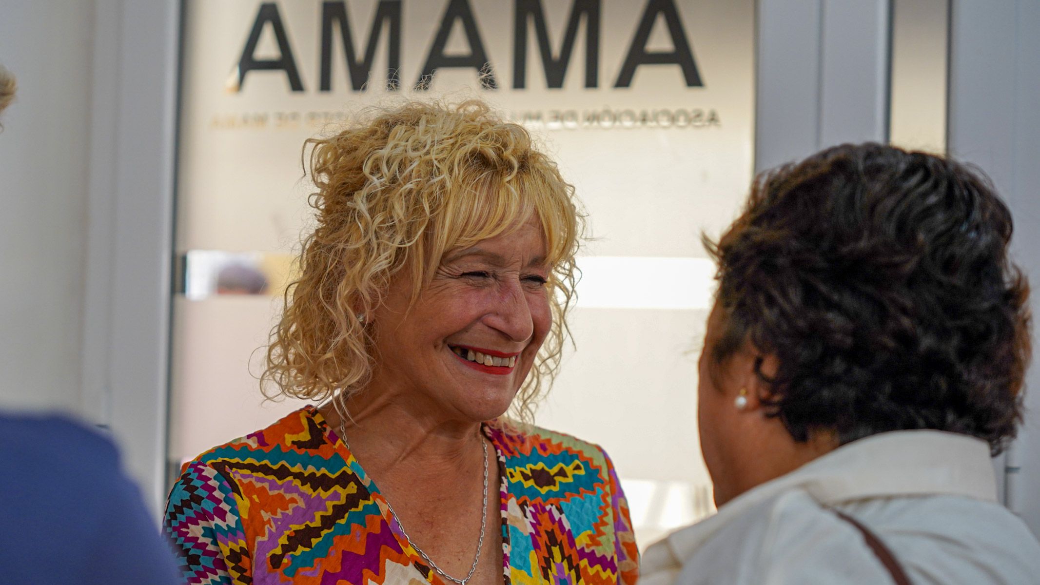 Ángela Claverol, presidenta de Amama.