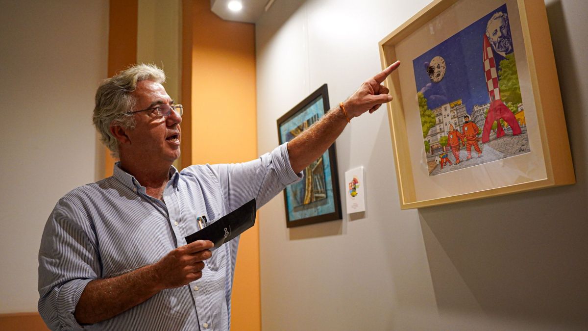 La Voz Del Sur   Exposición Julio Verne 125 aniversario en Ayuntamiento de Sevilla 21