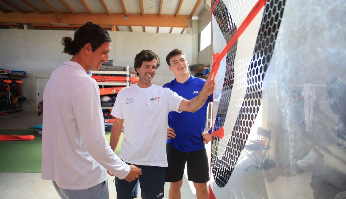 Juanma Moreno entrenado wind foil  08