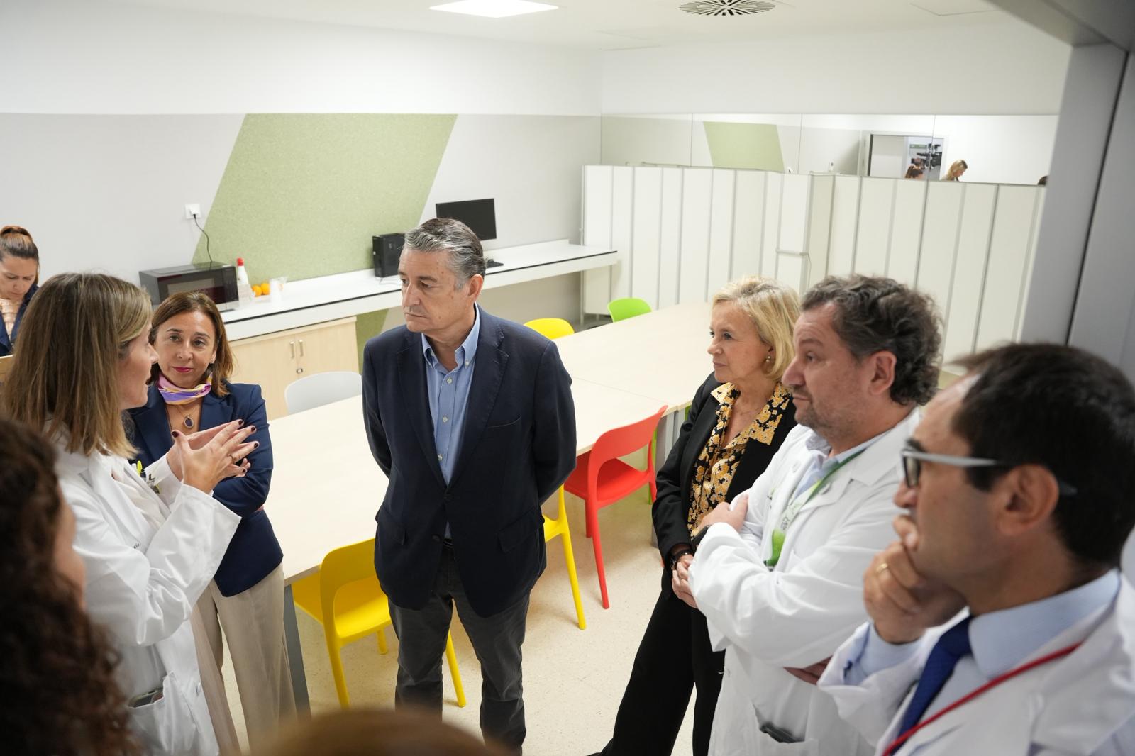 Antonio Sanz en la inauguración de un área del Muñoz Cariñanos.