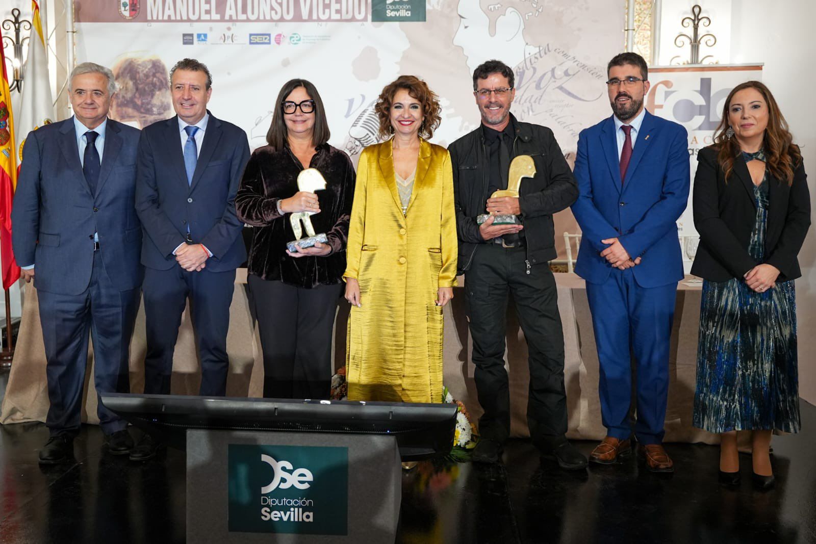 Un momento de la entrega de los premios.