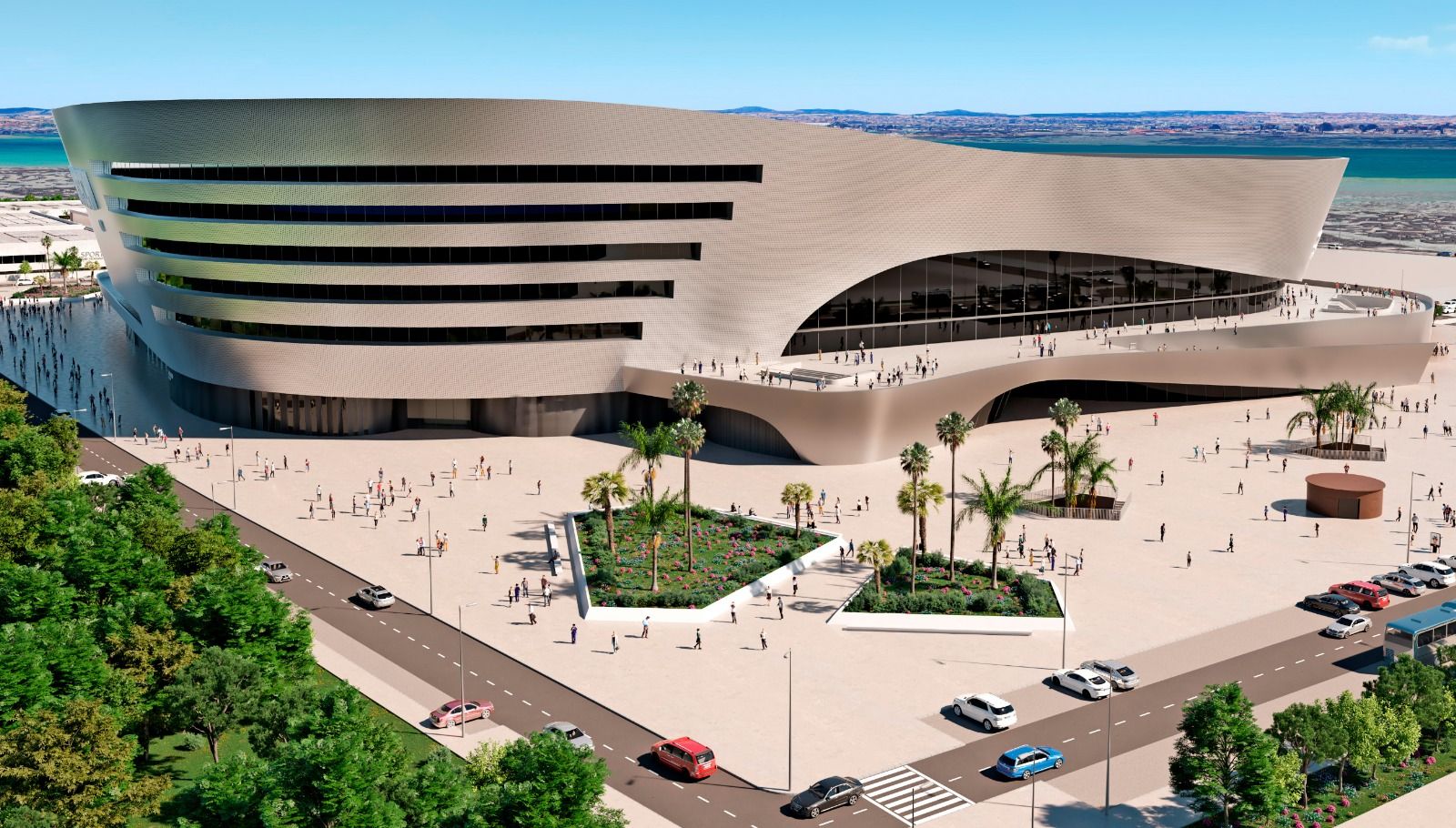El render presentado por el Ayuntamiento.