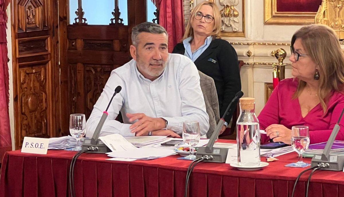 El vicesecretario general del PSOE de Cádiz y portavoz en la Diputación, Javier Pizarro.