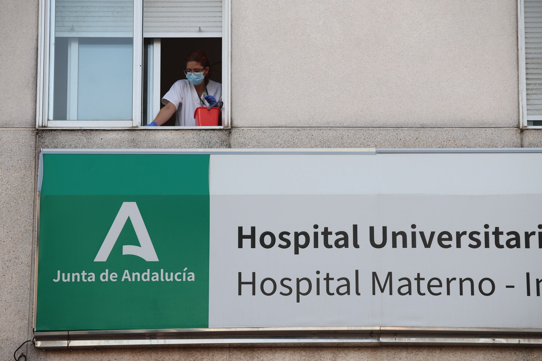 Hospital materno infantil de Jerez.
