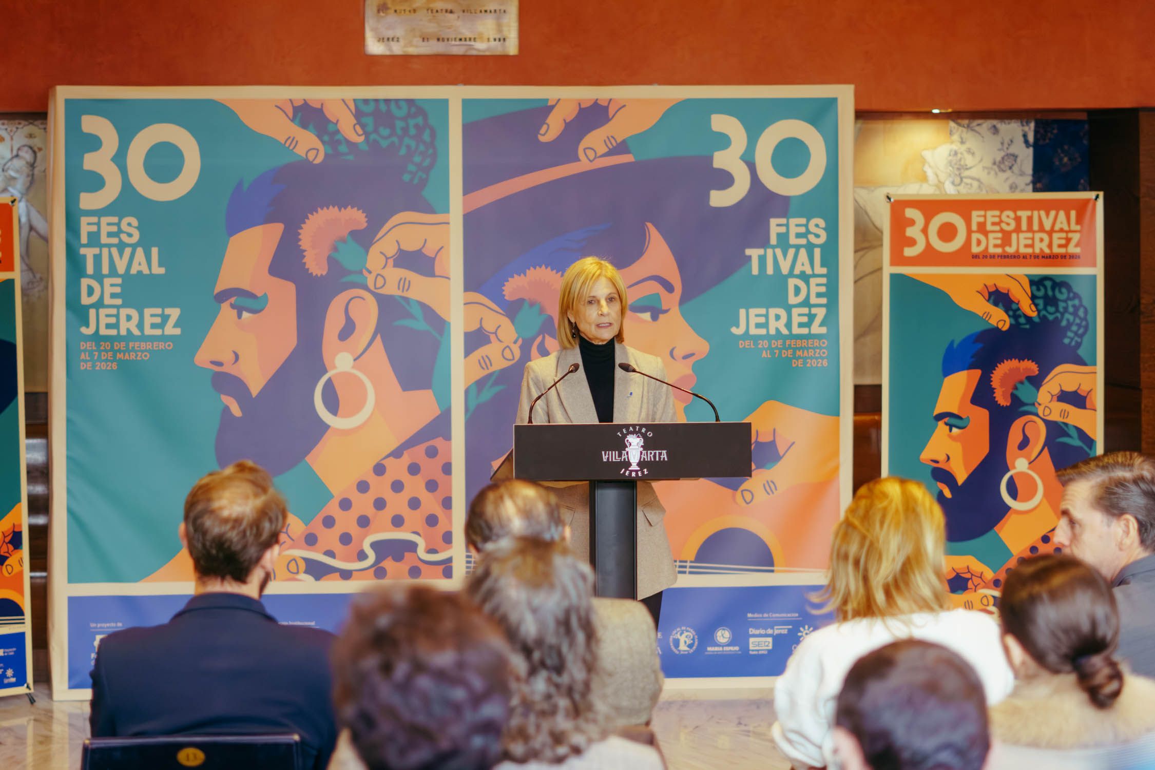 Un momento de la presentación de la 30 edición del Festival de Jerez.