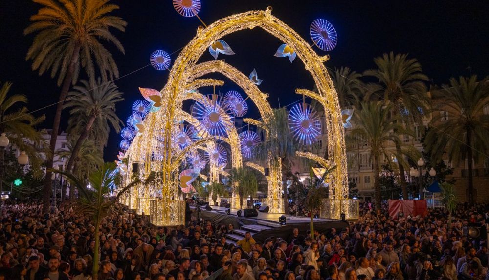 Alumbrado de navidad Cadiz  21