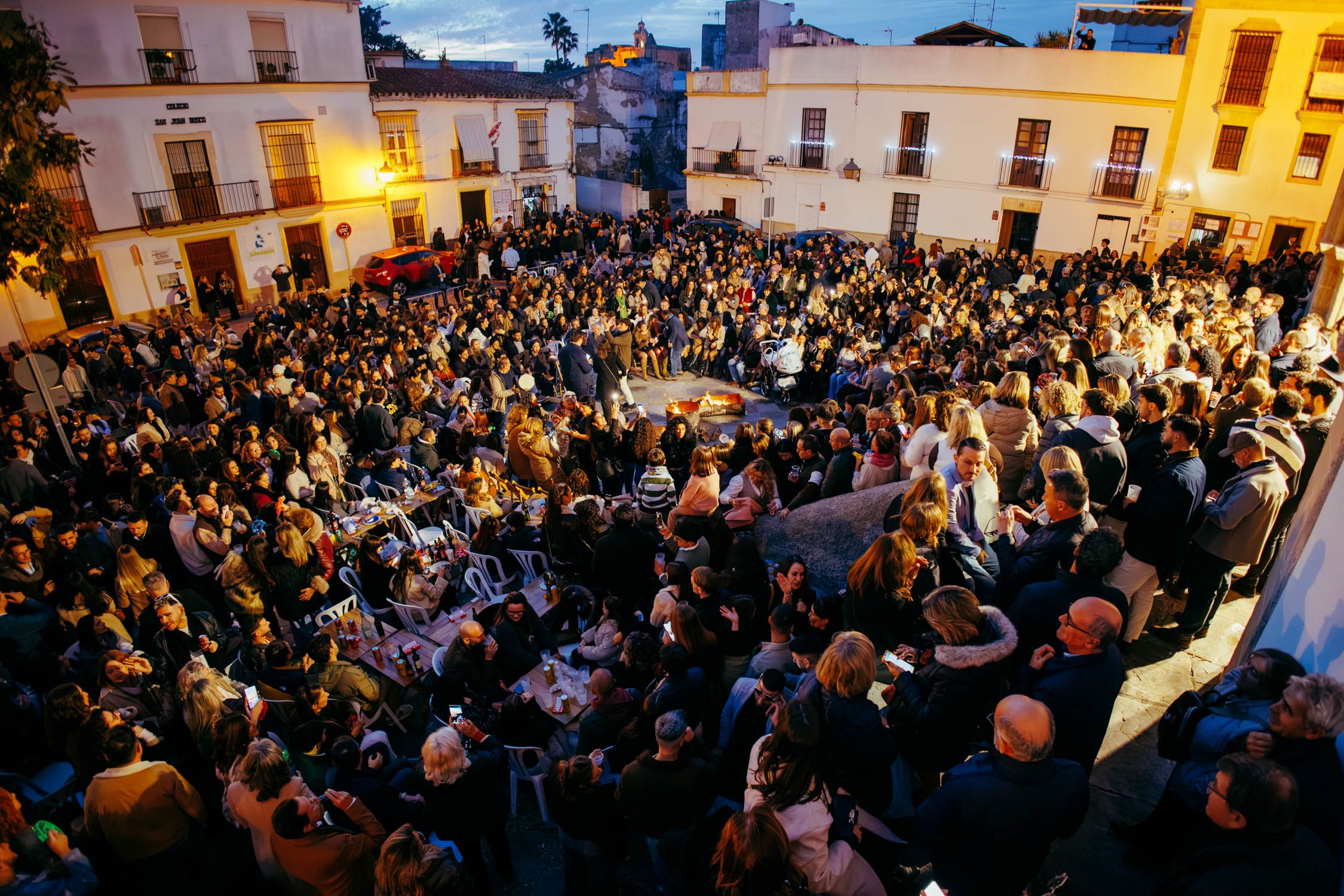 Una Zambomba celebrada en Jerez a finales de noviembre.