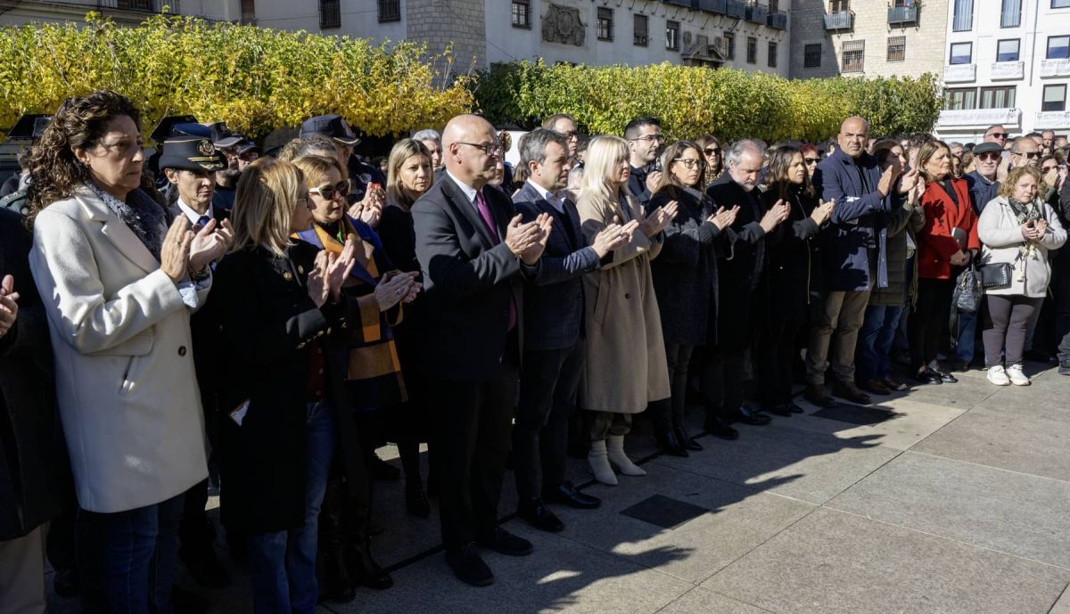 Concentración en Jaén por las dos menores fallecidas.