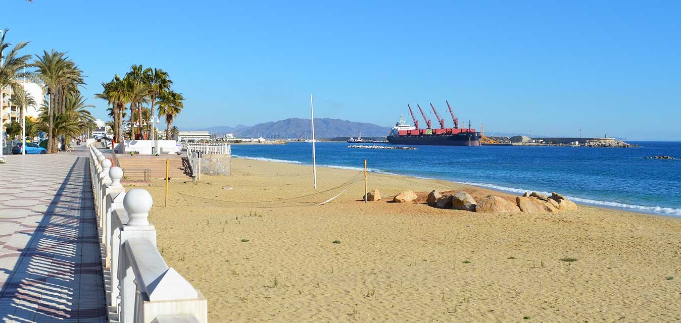 Playa de Garrucha.