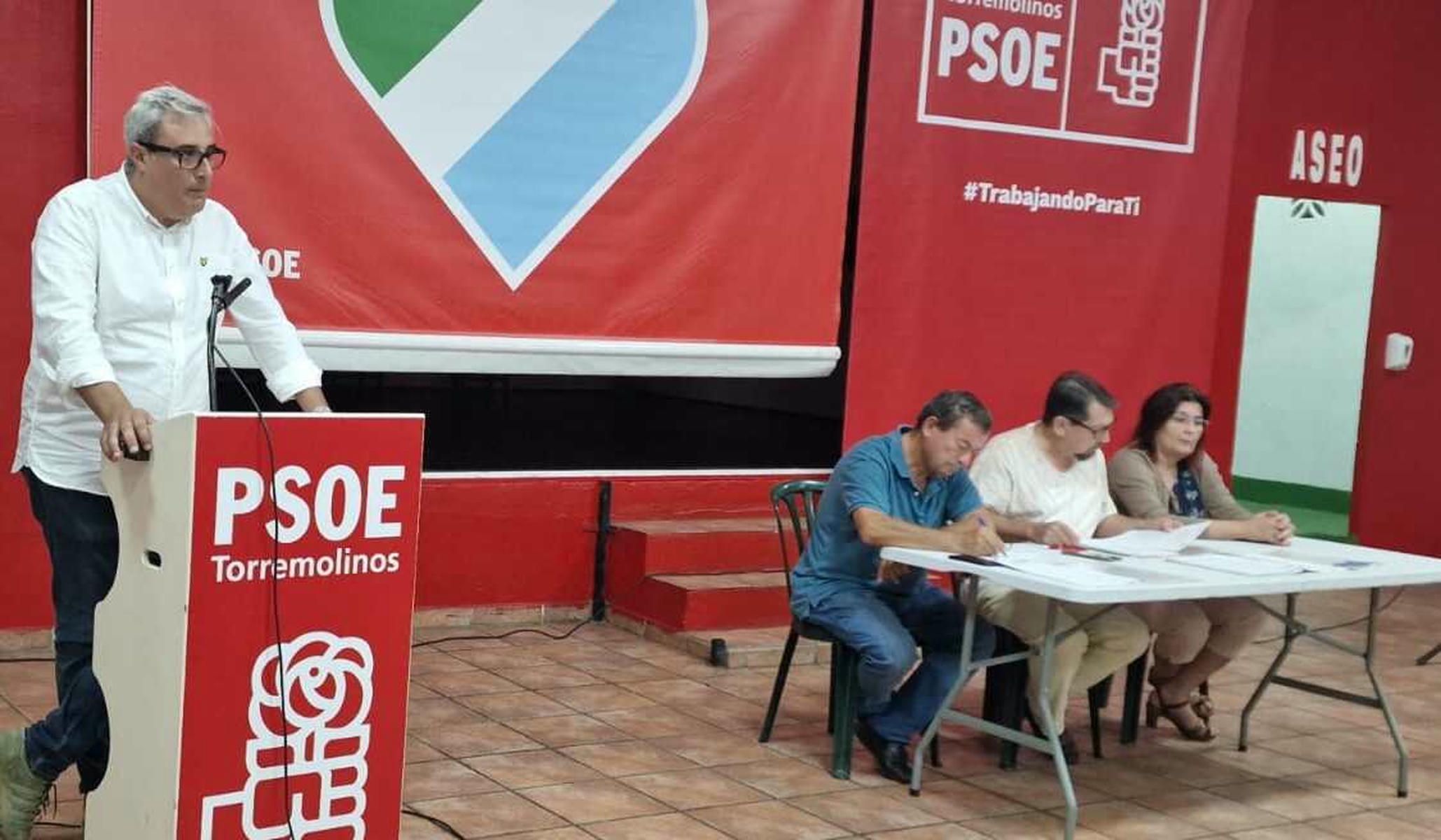 Antonio Navarro, líder del PSOE de Torremolinos.