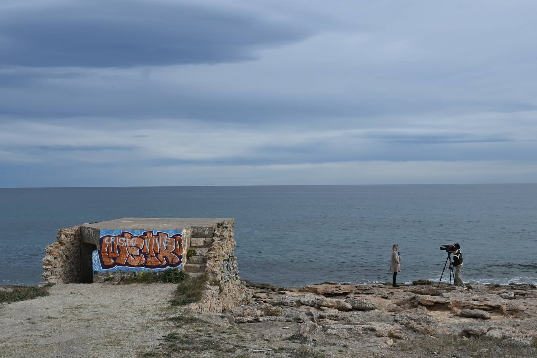La playa donde fue encontrado Lucas.