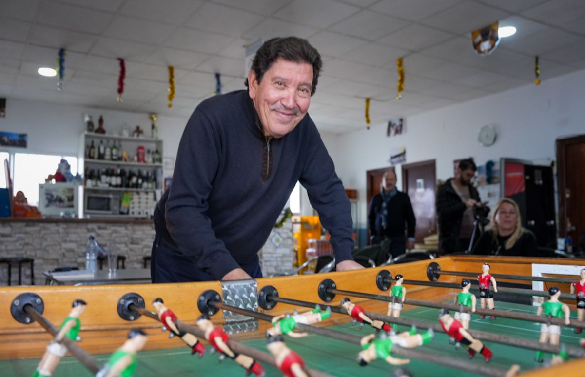 Pepe Barroso, listo para 'salir a jugar' en Puerto Real.