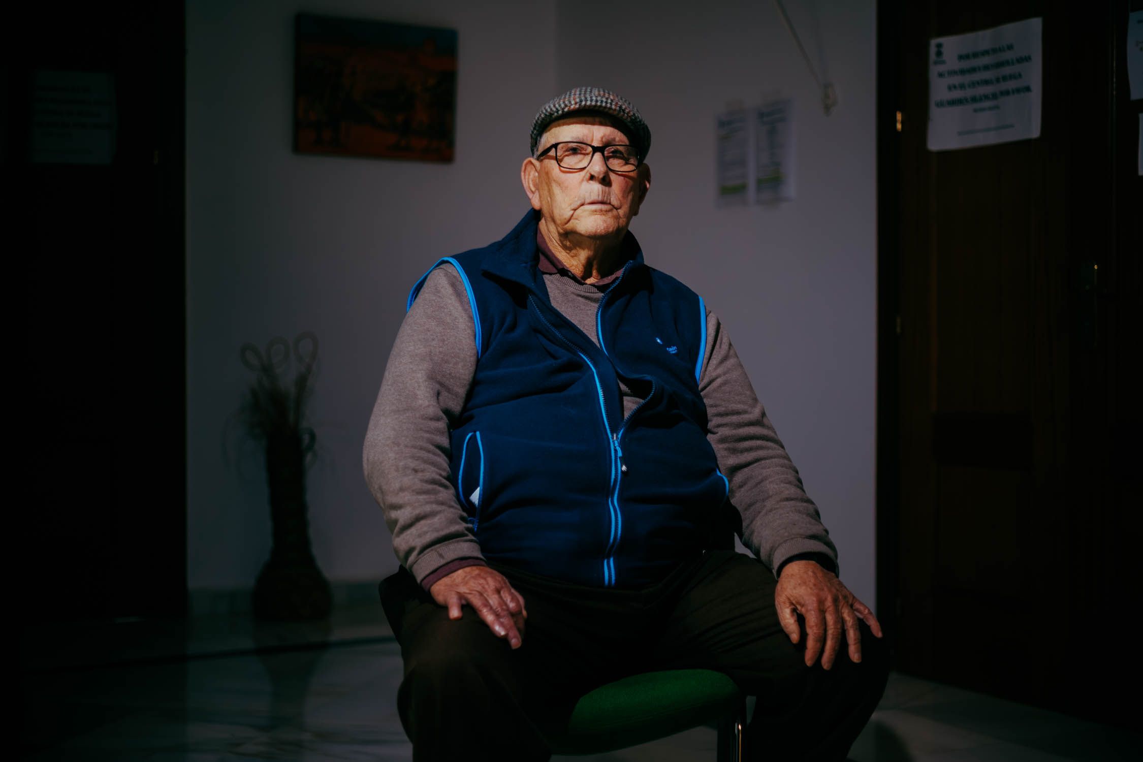 Francisco Muñoz Porra, antiguo vecino de Sancti Petri que trabajó en la almadraba en los años 50.