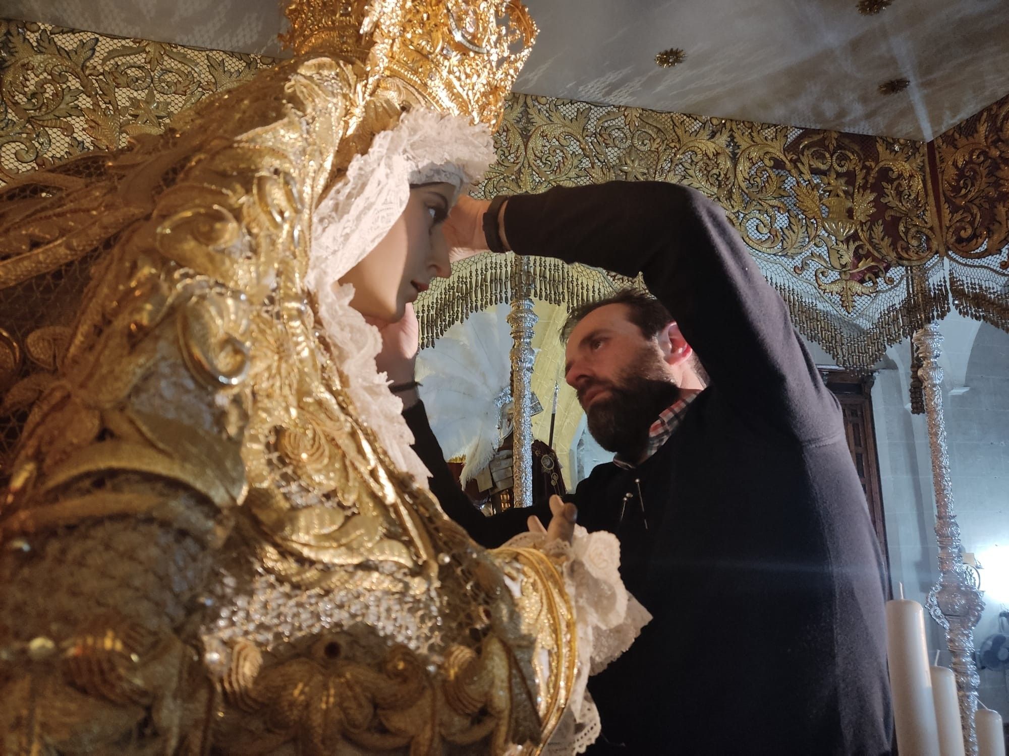 El vestidor José Carlos Gutiérrez.