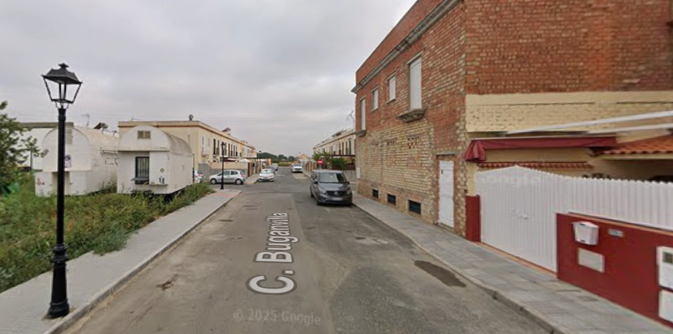 Calle donde se ha producido la muerte.