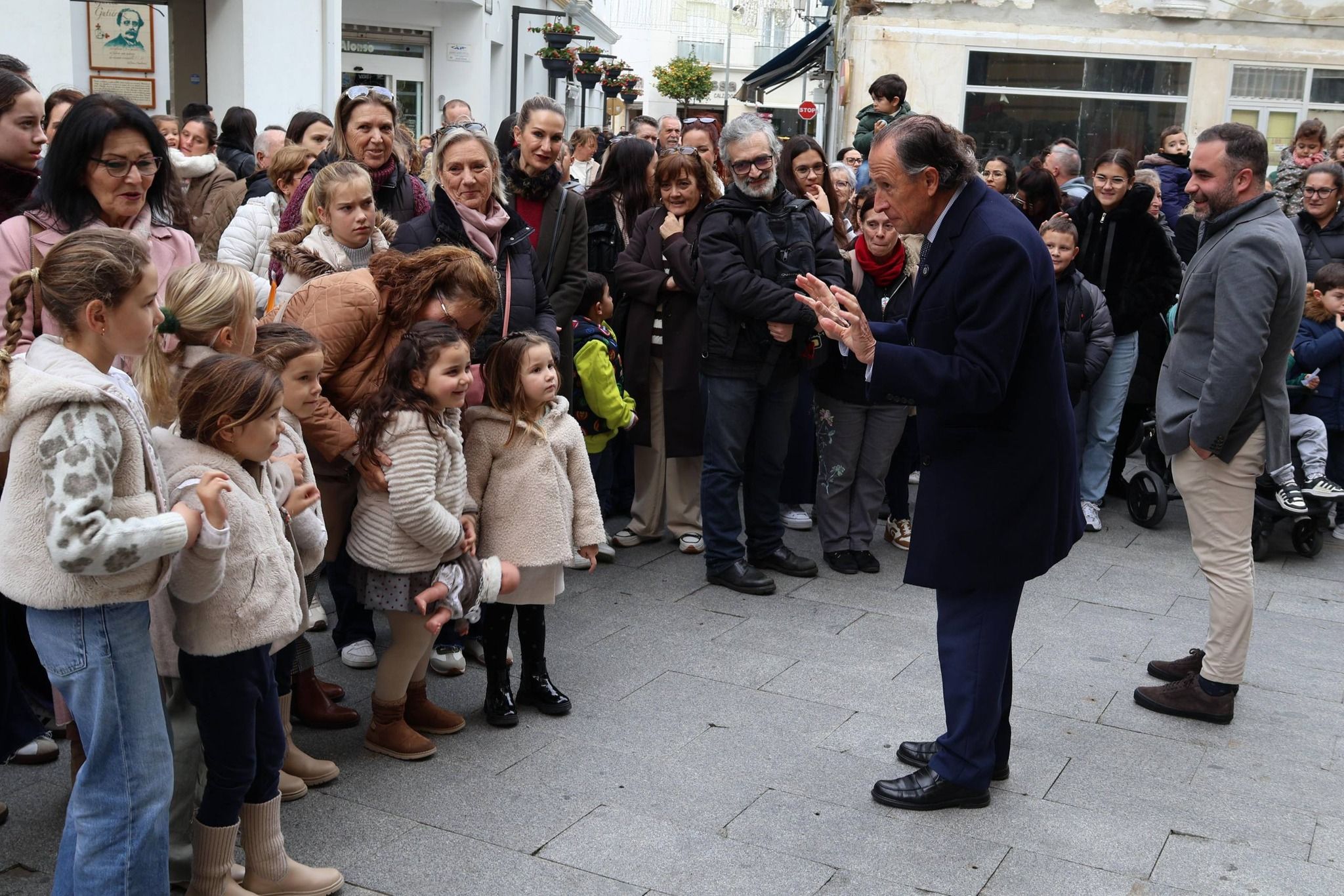 Reyes Magos Chiclana 2026 recepcion Ayuntamiento Roman
