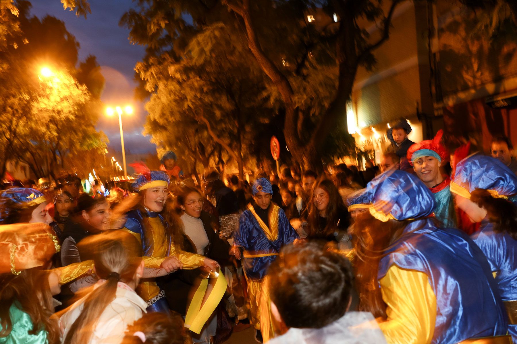 La cabalgata del Heraldo Real de San Benito, en imágenes