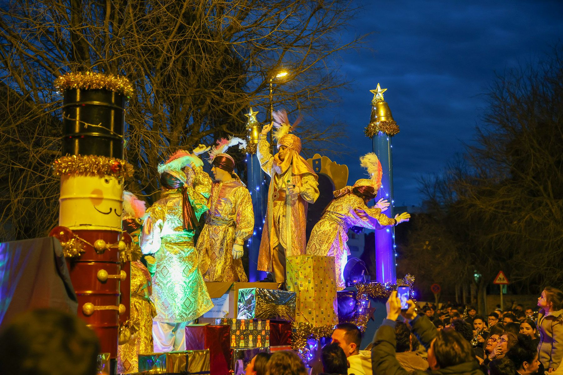 La cabalgata del Heraldo Real de San Benito, en imágenes