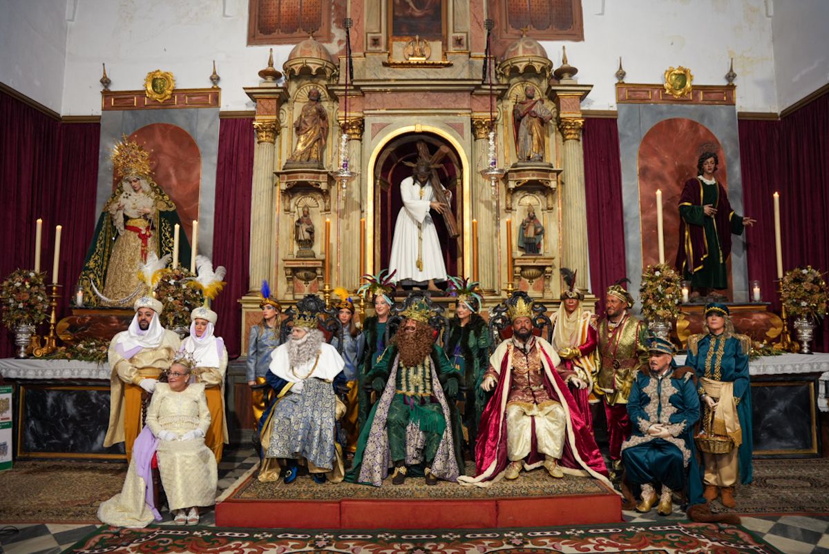 Los Reyes Magos Viven una mañana intensa.