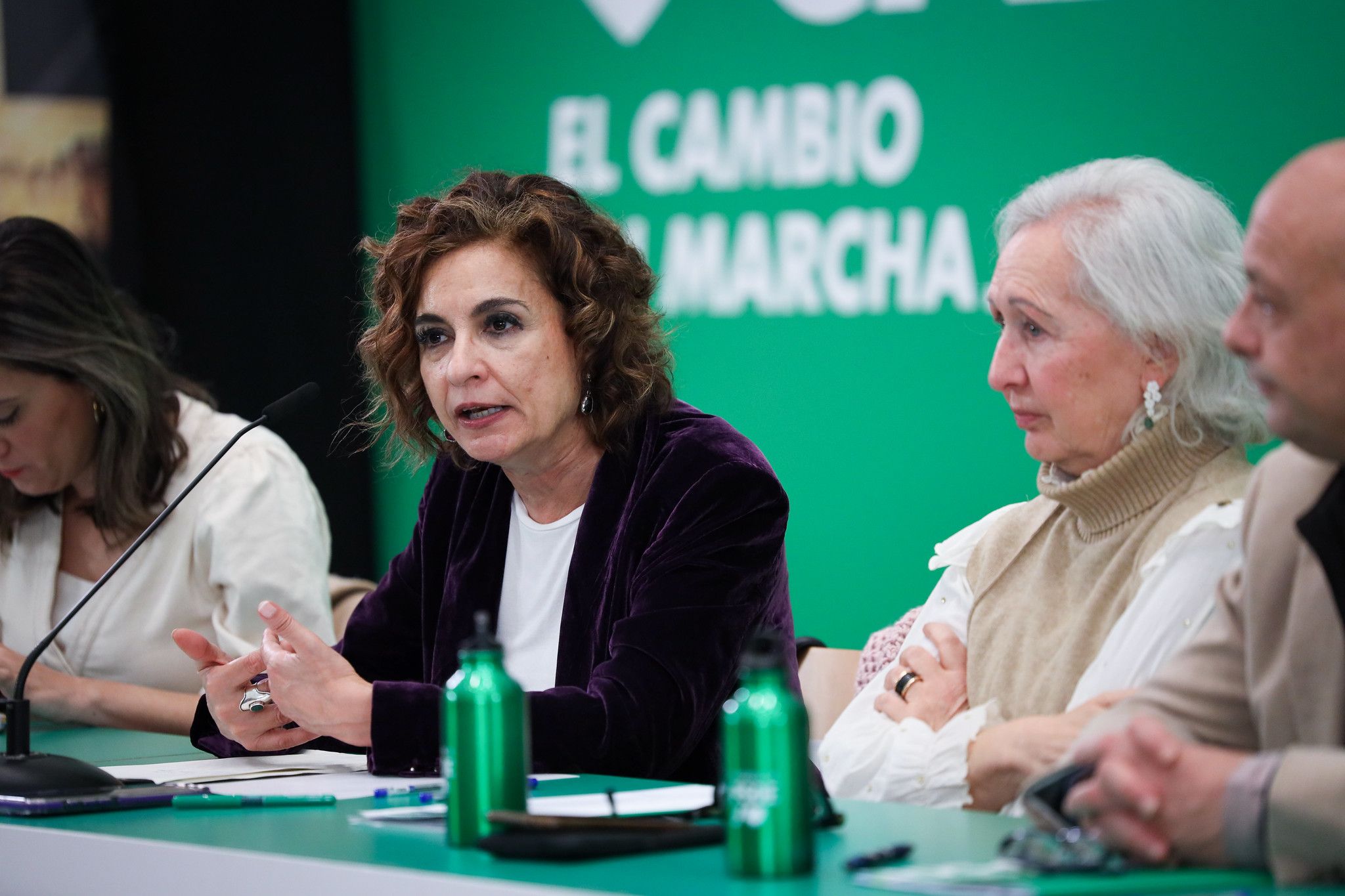 María Jesús Montero este sábado.