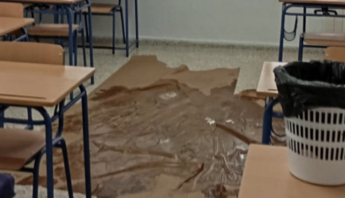 Estado de las aulas en el centro.