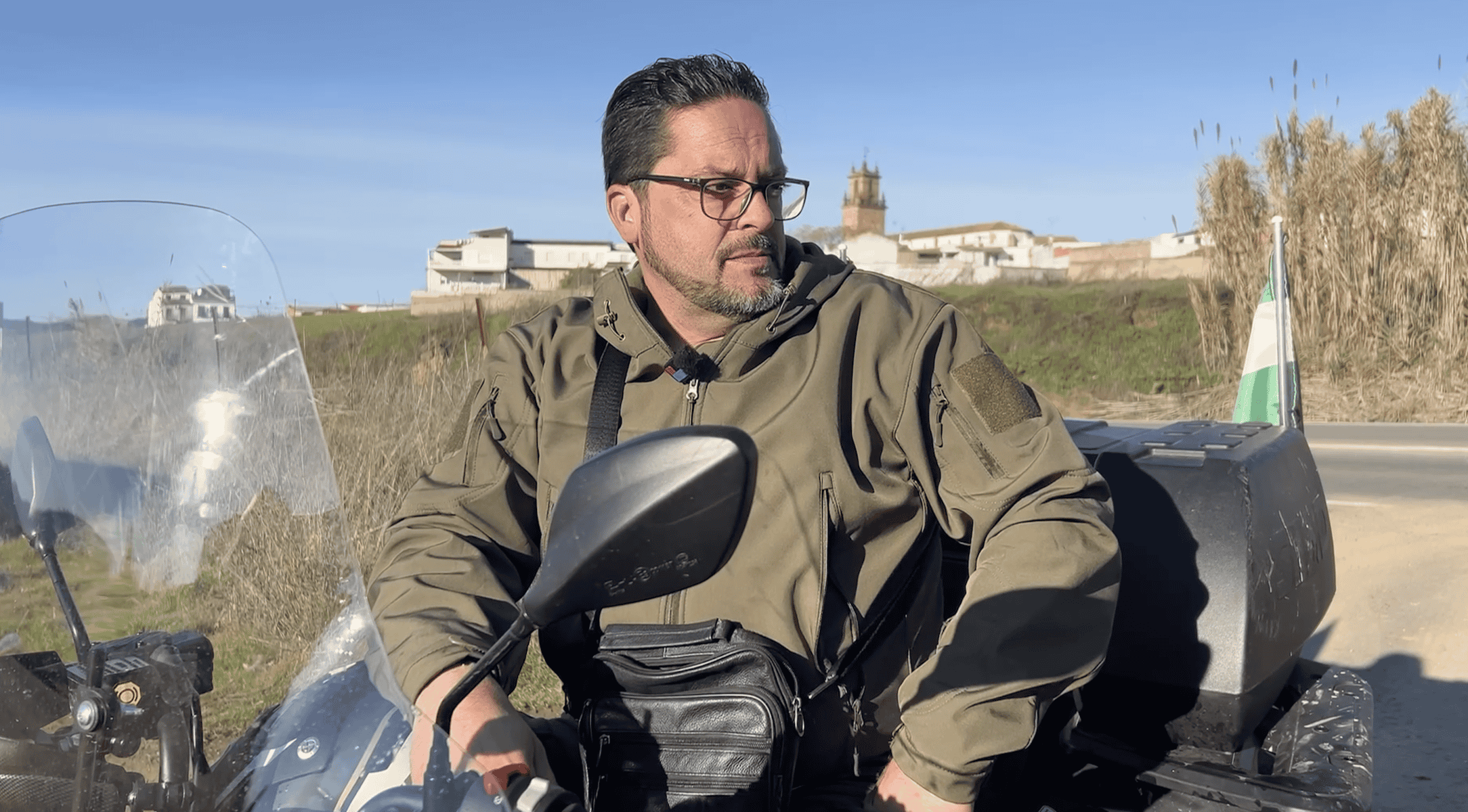 Gonzalo Sánchez, el cuponero de Adamuz que rescató a personas con su quad.